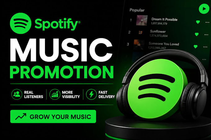 promote your spotify music to real listeners