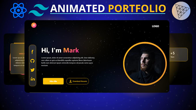 create, redesign, and carrd website landing page