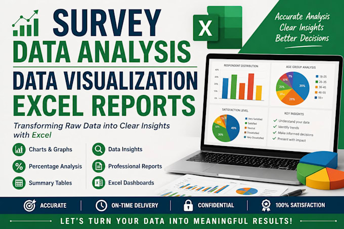 analyze survey data and create charts in excel