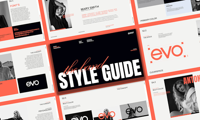 design a complete brand identity and style guide