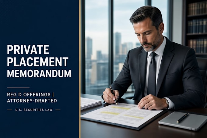 write a custom sec private placement memorandum for your fund