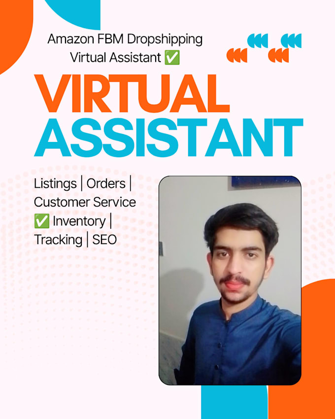 manage your amazon fbm dropshipping store as a virtual assistant