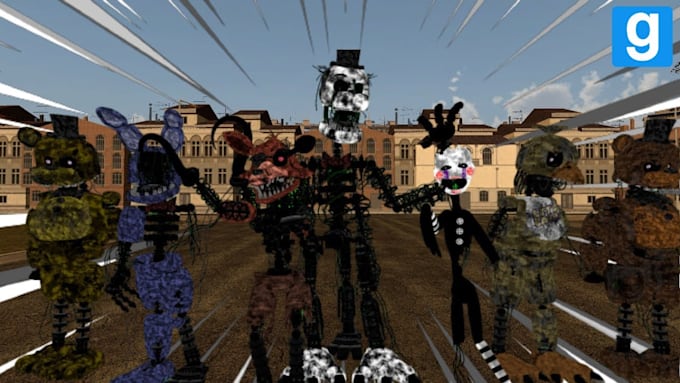 create gmod  custom model porting and rig for players, npcs and prop