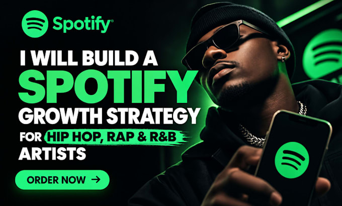 build a spotify growth strategy for hip hop rap and r b artists