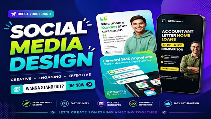 do facebook ad creative, ads design, instagram post, social media post de
