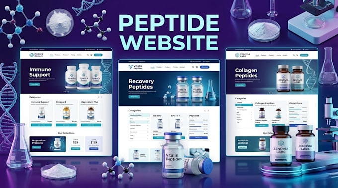 fda compliant peptide website and research peptide store