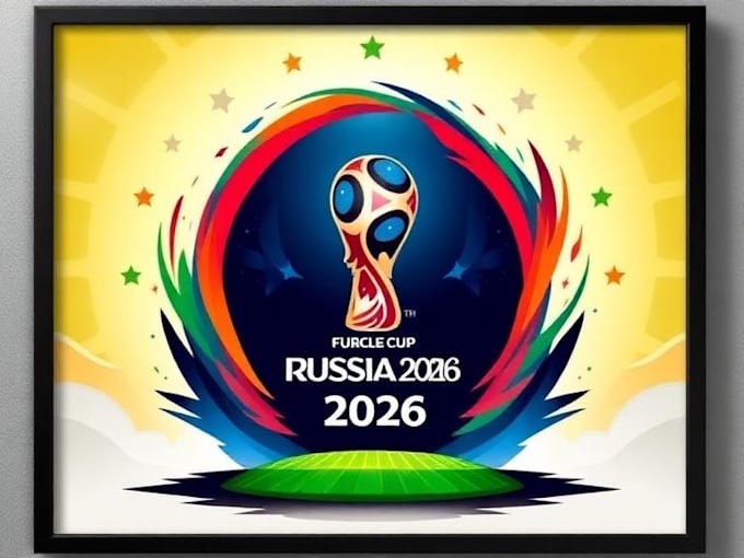 provide you a custom world cup 2026 printable poster