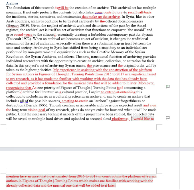 proofread and edit academic papers, theses, and dissertations