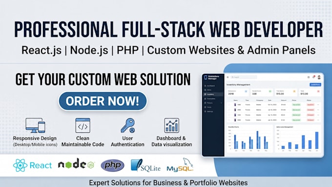 be your expert full stack web developer using react and node js