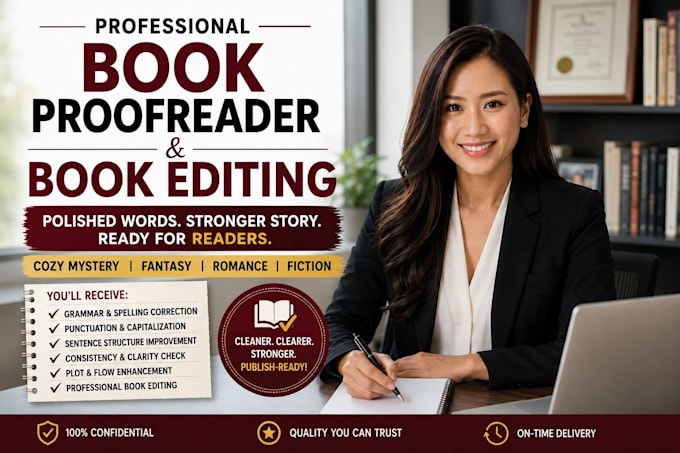 proof read book line editing, atticus formatting, novel developmental edit