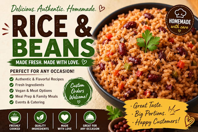 cook rice and beans for you