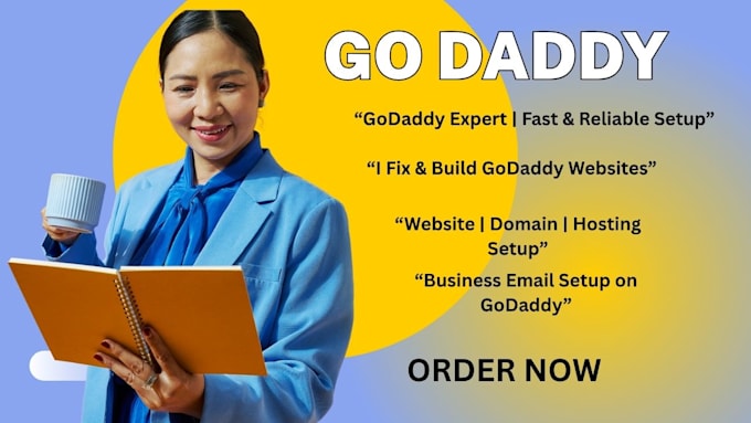 build wordpress website, design, redesign, go daddy design