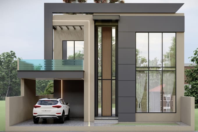 design house front elevation