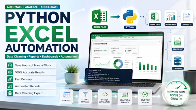 automate excel tasks using python