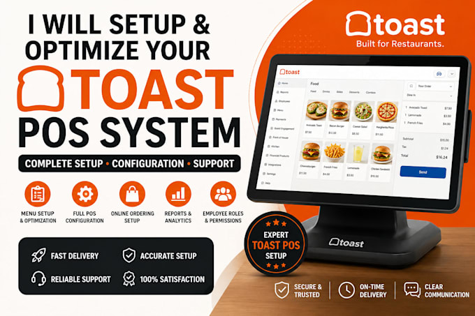 setup and optimize your toast pos system
