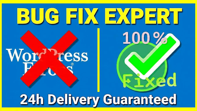 do wordpress customization bug fixes speed optimization