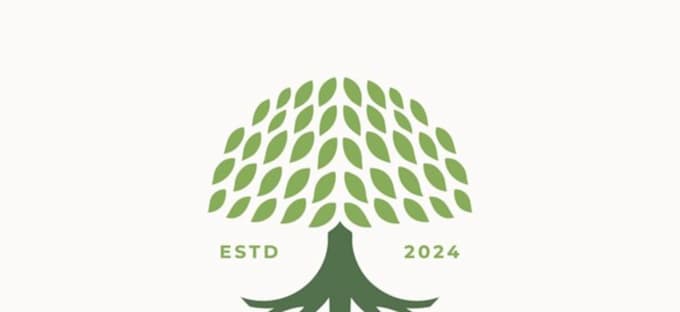 design modern awesome tree logo
