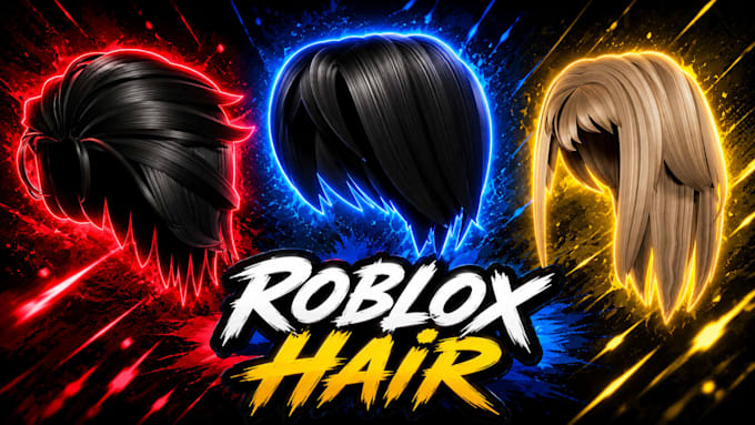 create two roblox ugc hairs in the basic package