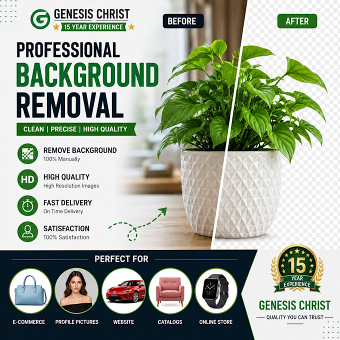 professionall remove background from any picture