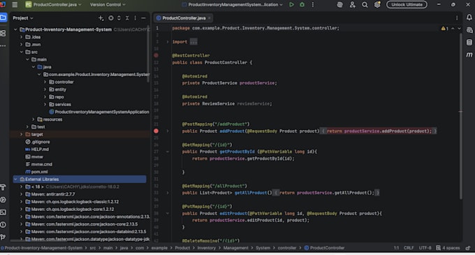 develop secure rest apis using java spring boot