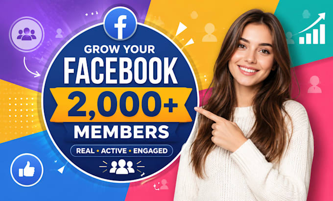do professionally 2,000 facebook members organic