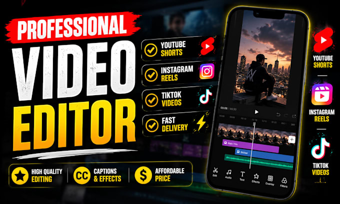 professionally edit shorts videos