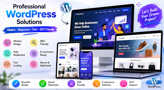 create a website using wordpress