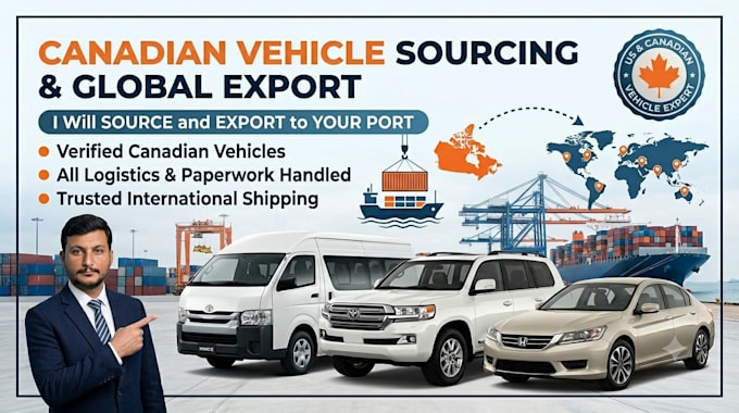 source and export USA and canadian spec cars worldwide