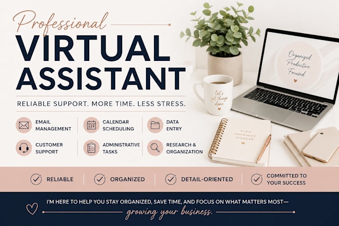 be your executive virtual assistant