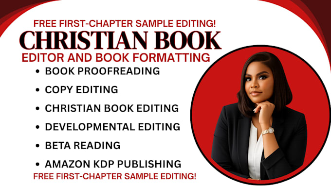 christian ebook editing manuscript proofreading kdp formatting memoir self help