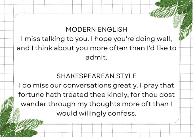 revamp your text into a customized preference
