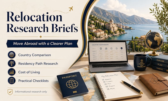 research and compare countries for your move abroad