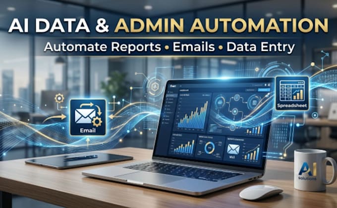 automate data entry, reporting and admin tasks with ai automation