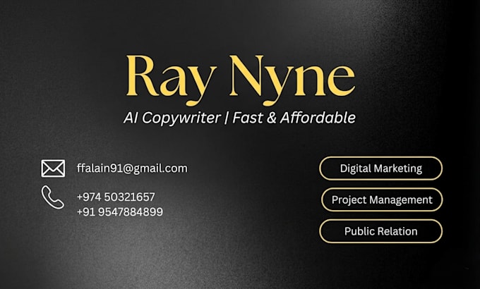 write your linkedin bio, website copy or resume using ai