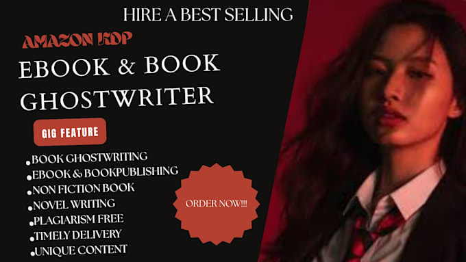 ghostwrite your nonfiction book and develop a publication ready manuscript