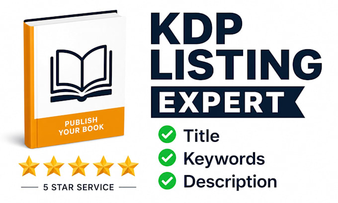 write your KDP book description and keywords