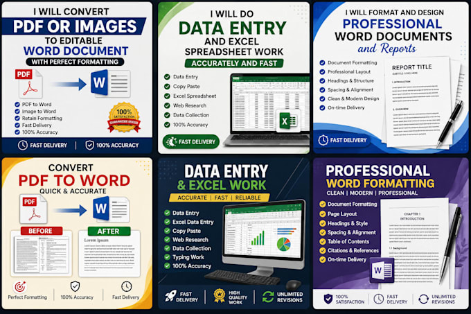 convert PDF or images to editable word documents accurately