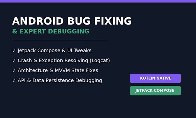 fix bugs in your android application