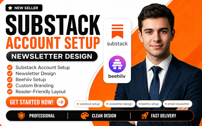 setup substack account design substack newsletter beehiiv setup