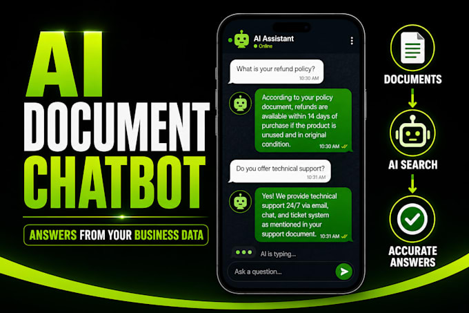 build ai chatbot trained on your business documents