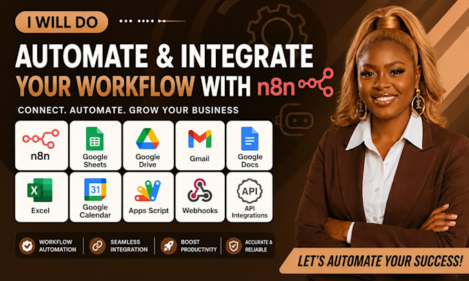 automate n8n google sheets, drive, gmail, docs, excel, calendar app script n8n