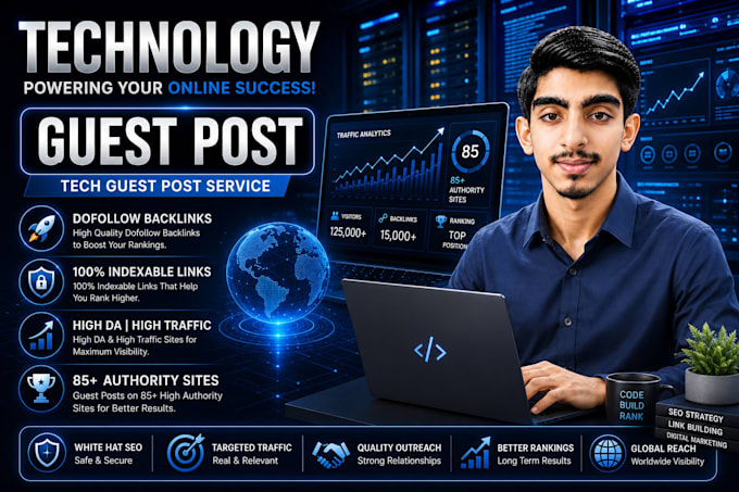 do SEO guest post backlink via high da guest posting sites
