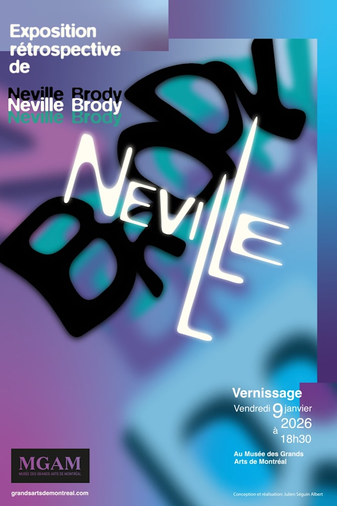 make a promotional poster or typography poster