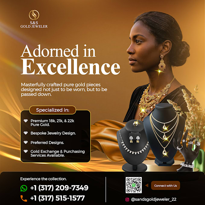 design a professional brand advertisement or product flyer