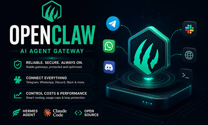 set up, fix and configure openclaw, hermes agent and claude code