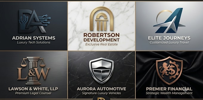 design professional minimalist and luxury business logo