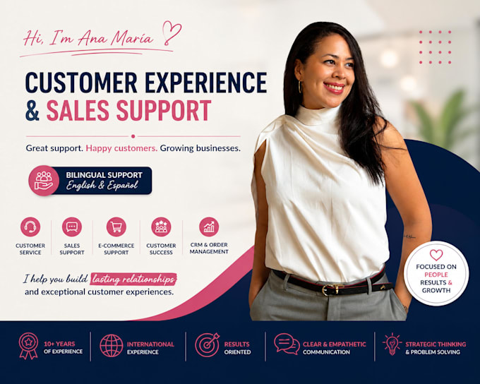 provide bilingual customer service and sales support