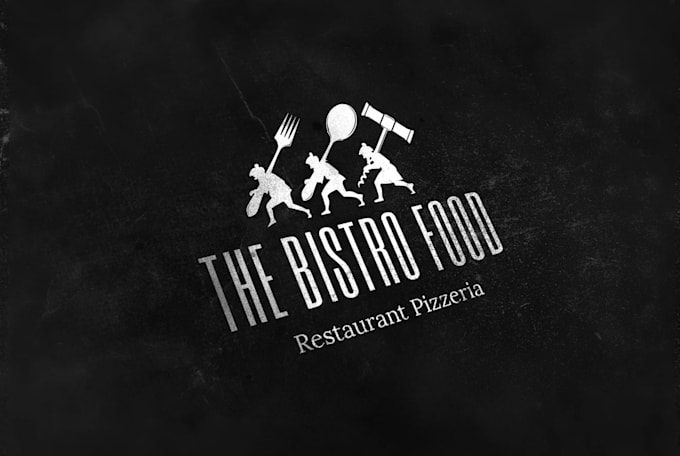 create a custom restaurant logo for cafes and food brands