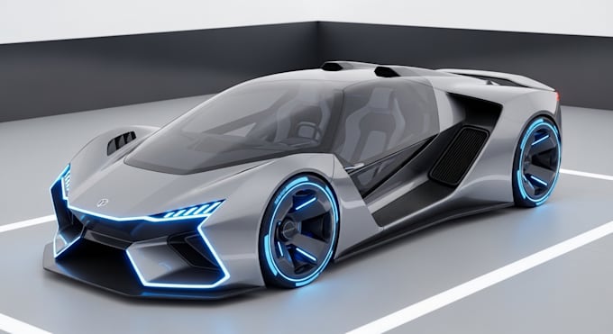design a professional car, van, or vehicle design