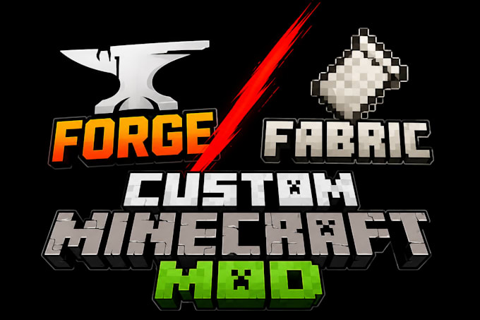 create a custom fabric or forge minecraft mod